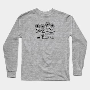 Hiking and Dogs Long Sleeve T-Shirt